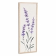 Lyulia Vertical Flowering Lavender Bouquet Wall Panel - Left