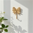Talida Ribbon Bow Gold Cast Iron Wall Hook