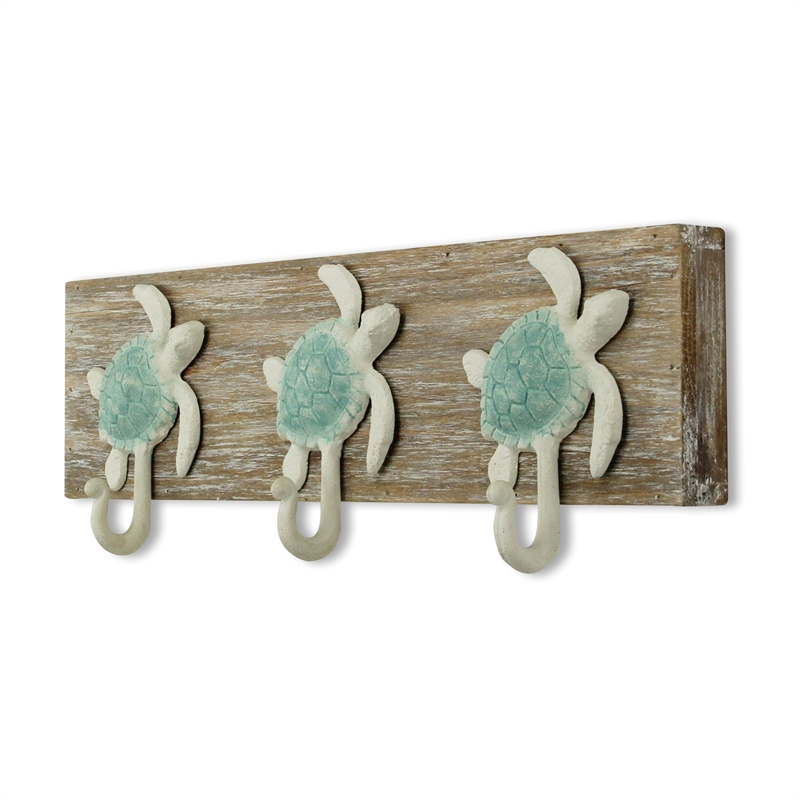 Coralia Sea Turtle Coat Hanger - 3 Hook