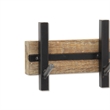 Orionis 5 Hook Modern Coat Rack - Brown
