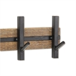 Orionis 5 Hook Modern Coat Rack - Brown