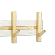 Orionis 5 Hook Modern Coat Rack - White