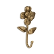 Mythra Golden Flower Cast Iron Wall Hook