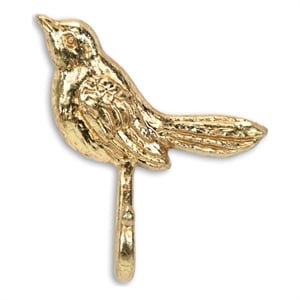 Mythra Golden Swallow Cast Iron Wall Hook