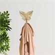 Mythra Golden Angel Wings Cast Iron Wall Hook