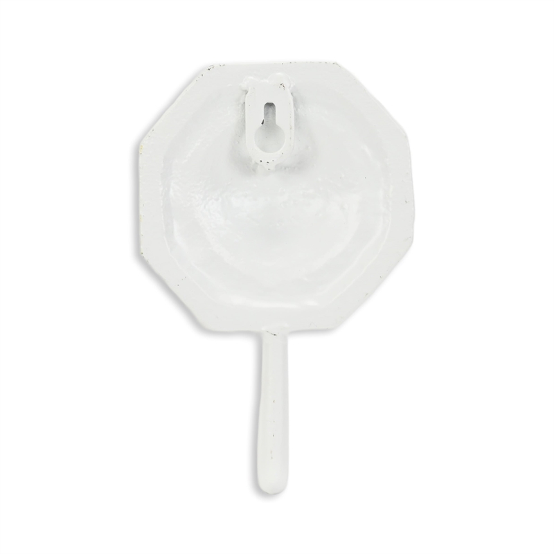 Solva Coastal Colored Sand Dollar Cast Iron Wall Hook