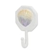 Solva Coastal Colored Shell Cast Iron Wall Hook