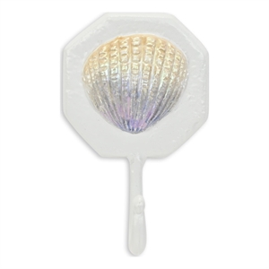 Solva Coastal Colored Shell Cast Iron Wall Hook