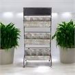 Halcy 12 Slot Galvanized Stand & Chalkboard