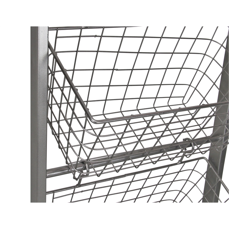 Orsino 3 Tier Metal Basket Storage