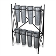Kora 8 Pot Folding Metal Plant Stand