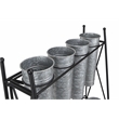 Kora 8 Pot Folding Metal Plant Stand