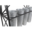 Kora 8 Pot Folding Metal Plant Stand