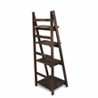 Foxley 4 Tier Folding Wood Shelf - Brown