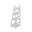Foxley 4 Tier Folding Wood Shelf - White