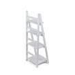 Foxley 4 Tier Folding Wood Shelf - White