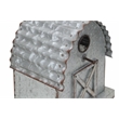 Ethel Metal Hanging Birdhouse Decor - Curved