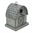 Ethel Metal Hanging Birdhouse Decor - Curved