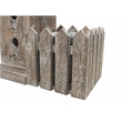 Elwin 2 Story Bird house & Galvanized Pot - Large