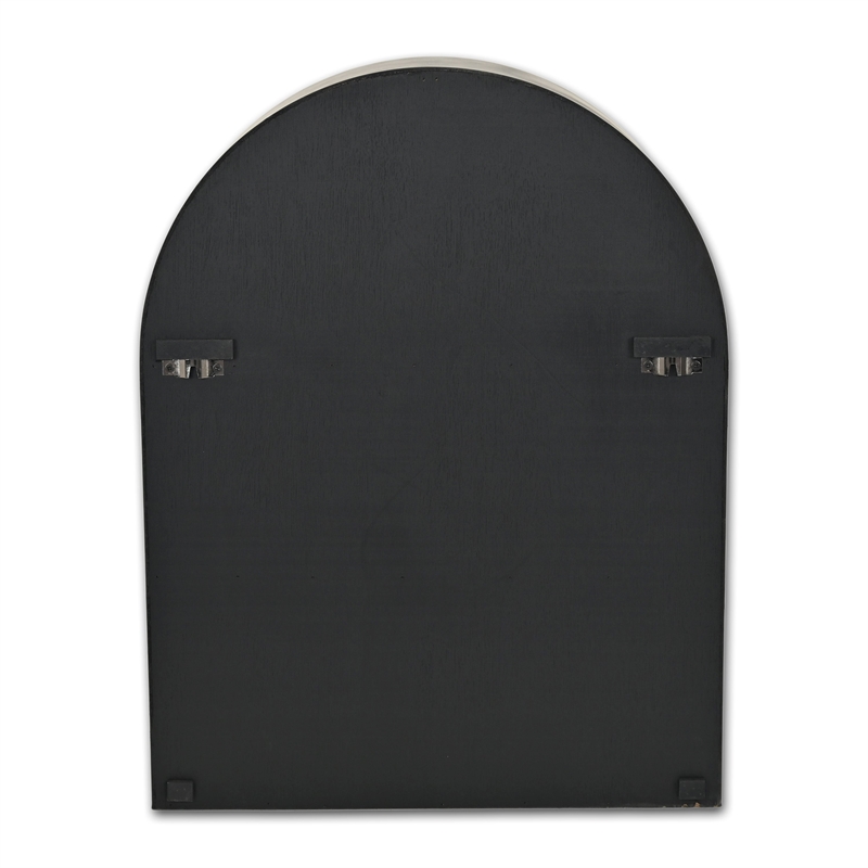 Mireza Ornate Framed Black & Gold 3 Tier Wooden Wall Shelf