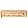Truss Modern Farm Style 5 Hook Coat Hanger