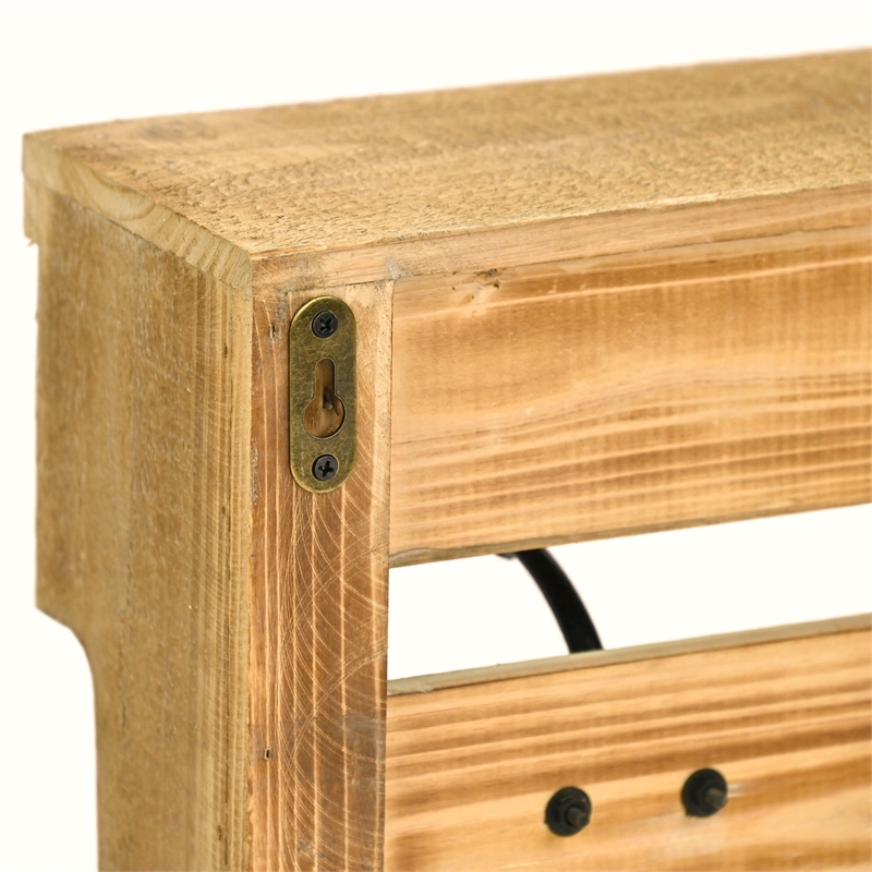 Truss Modern Farm Style 5 Hook Coat Hanger