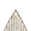 Alessia Galvanized & Wood Hanging Boat Shelf