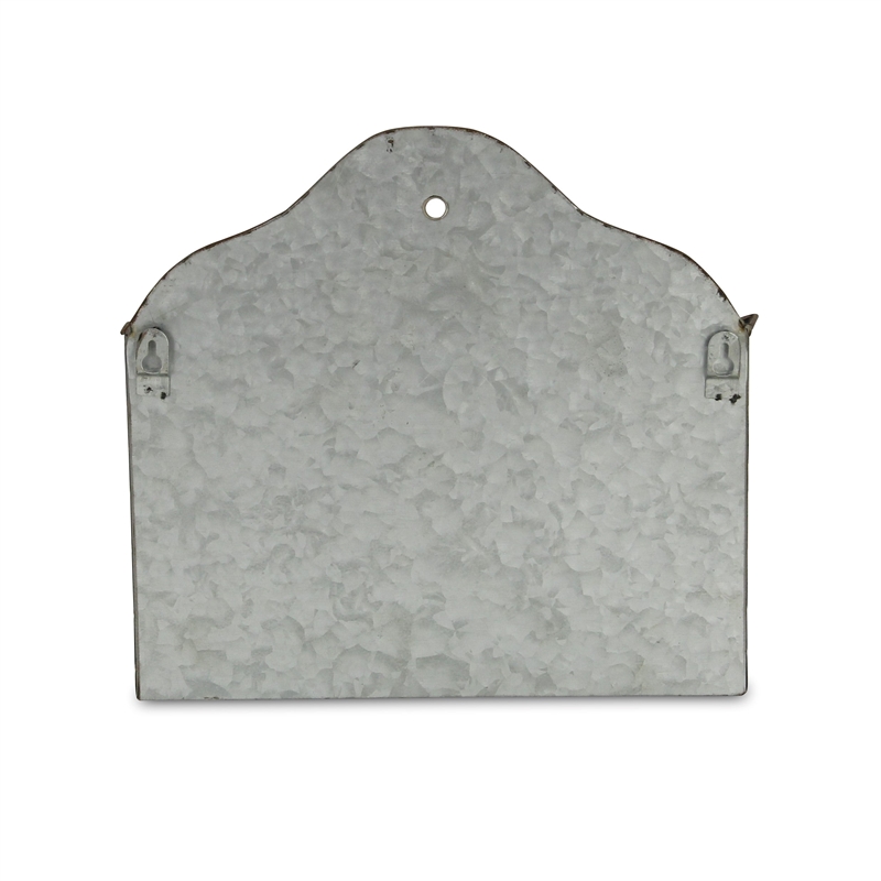 Renato Galvanized Wall Hanging Letter Box