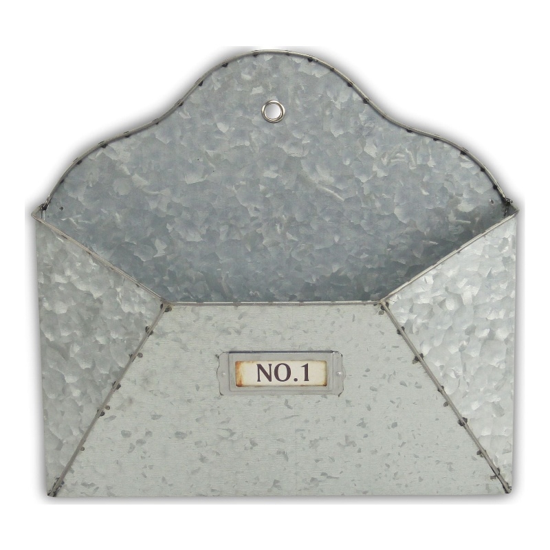 Renato Galvanized Wall Hanging Letter Box