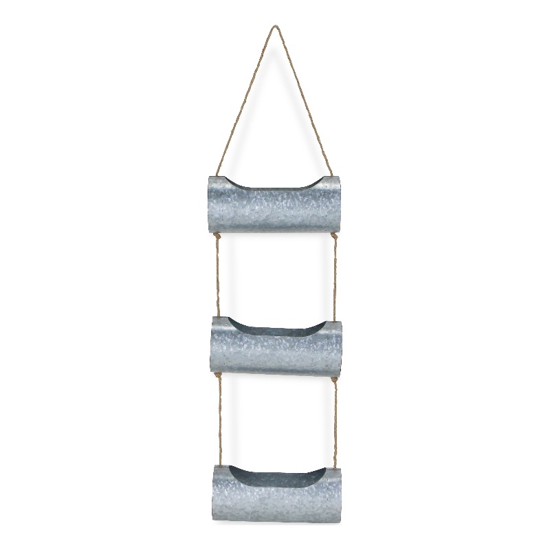 Templeton Farmhouse Style 3 Tier Hanging Planter