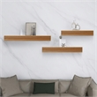 Corrabel Ridged Floating Accent Shelves Set of 3