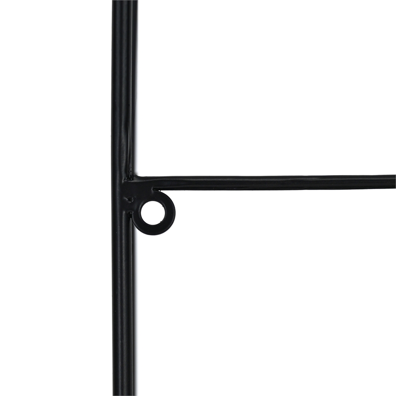 Sophronia Vintage Style 2 Tier Metal Wall Shelf