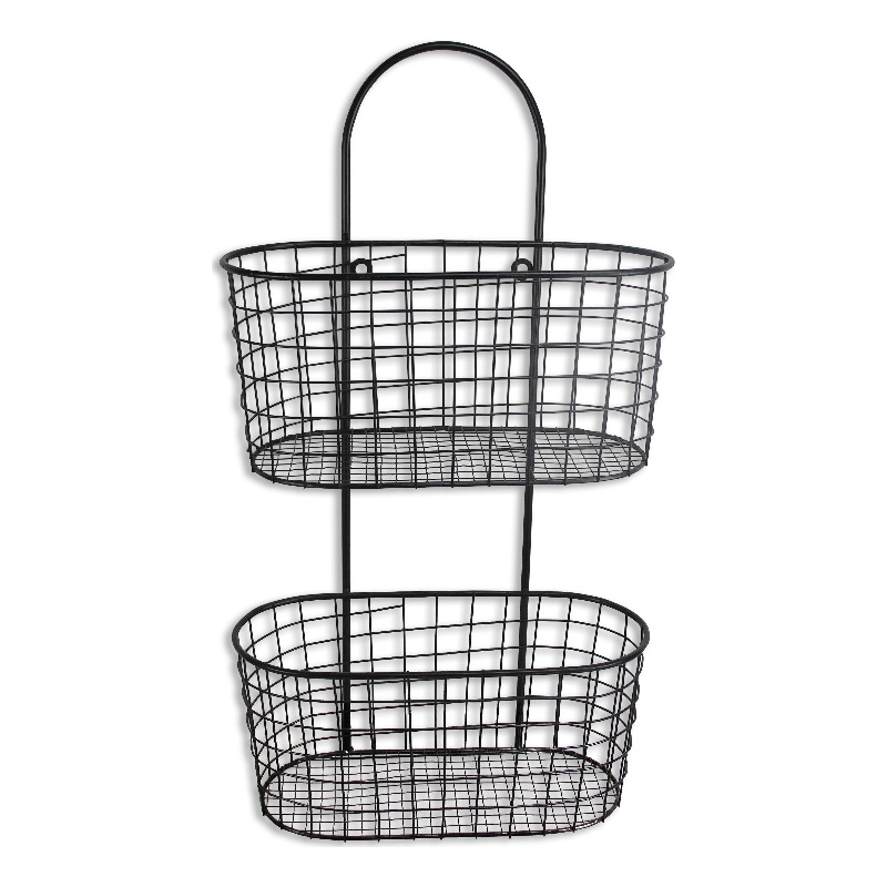Adora 2 Tier Metal Wall Organizer