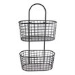 Adora 2 Tier Metal Wall Organizer