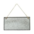 Eulalia Metal Rustic Hanging Wall Sign - 