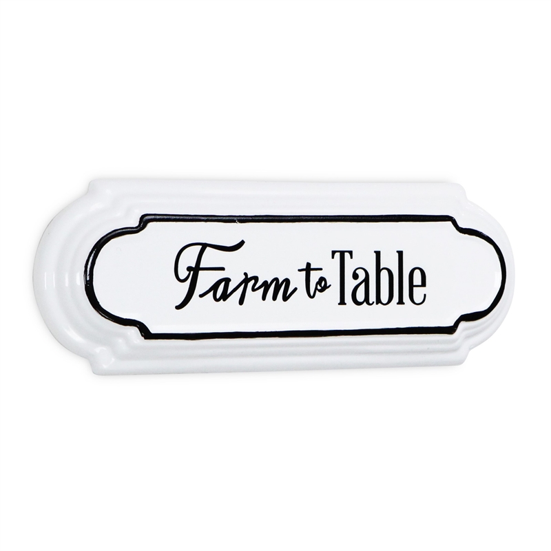 Alaric Horizontal Farm To Table Wall Sign