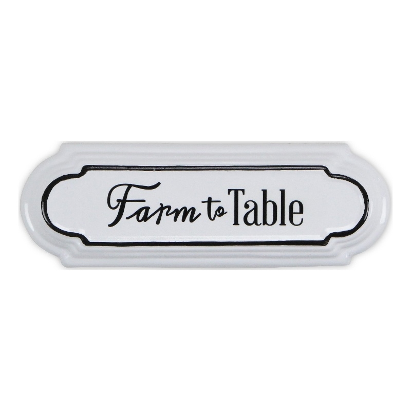 Alaric Horizontal Farm To Table Wall Sign