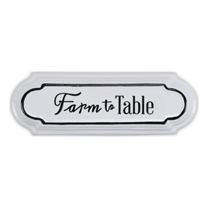 Alaric Horizontal Farm To Table Wall Sign