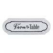 Alaric Horizontal Farm To Table Wall Sign