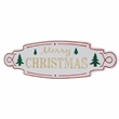 Menica Multicolor Merry Christmas Sign