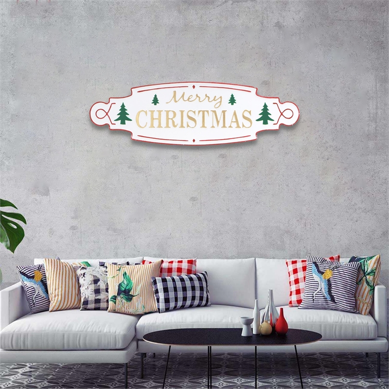 Menica Multicolor Merry Christmas Sign