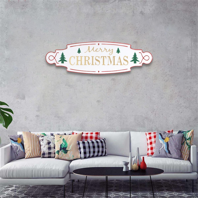 Menica Multicolor Merry Christmas Sign