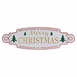 Menica Multicolor Merry Christmas Sign