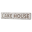 Roven Galvanized Lake House Sign - Large