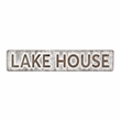 Roven Galvanized Lake House Sign - Large