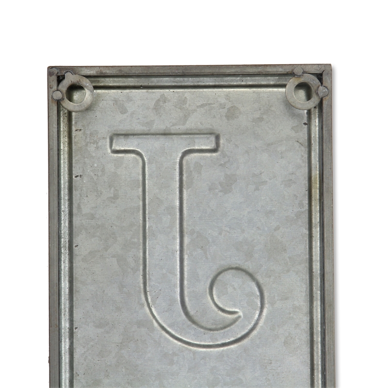 Clarke Galvanized Vertical 