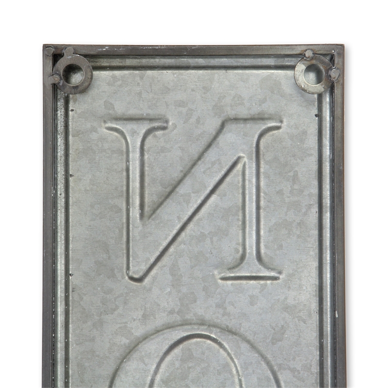 Clarke Galvanized Vertical 