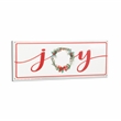 Clara Holiday Metal Sign - Joy