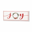 Clara Holiday Metal Sign - Joy
