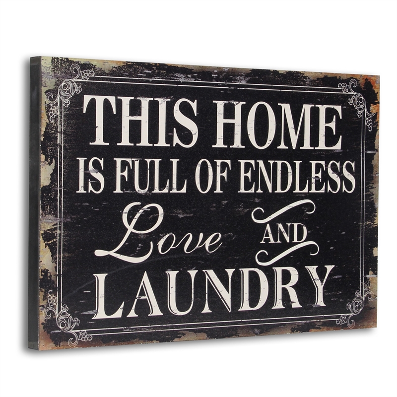 Patrice Wooden Wall Sign - Endless Laundry
